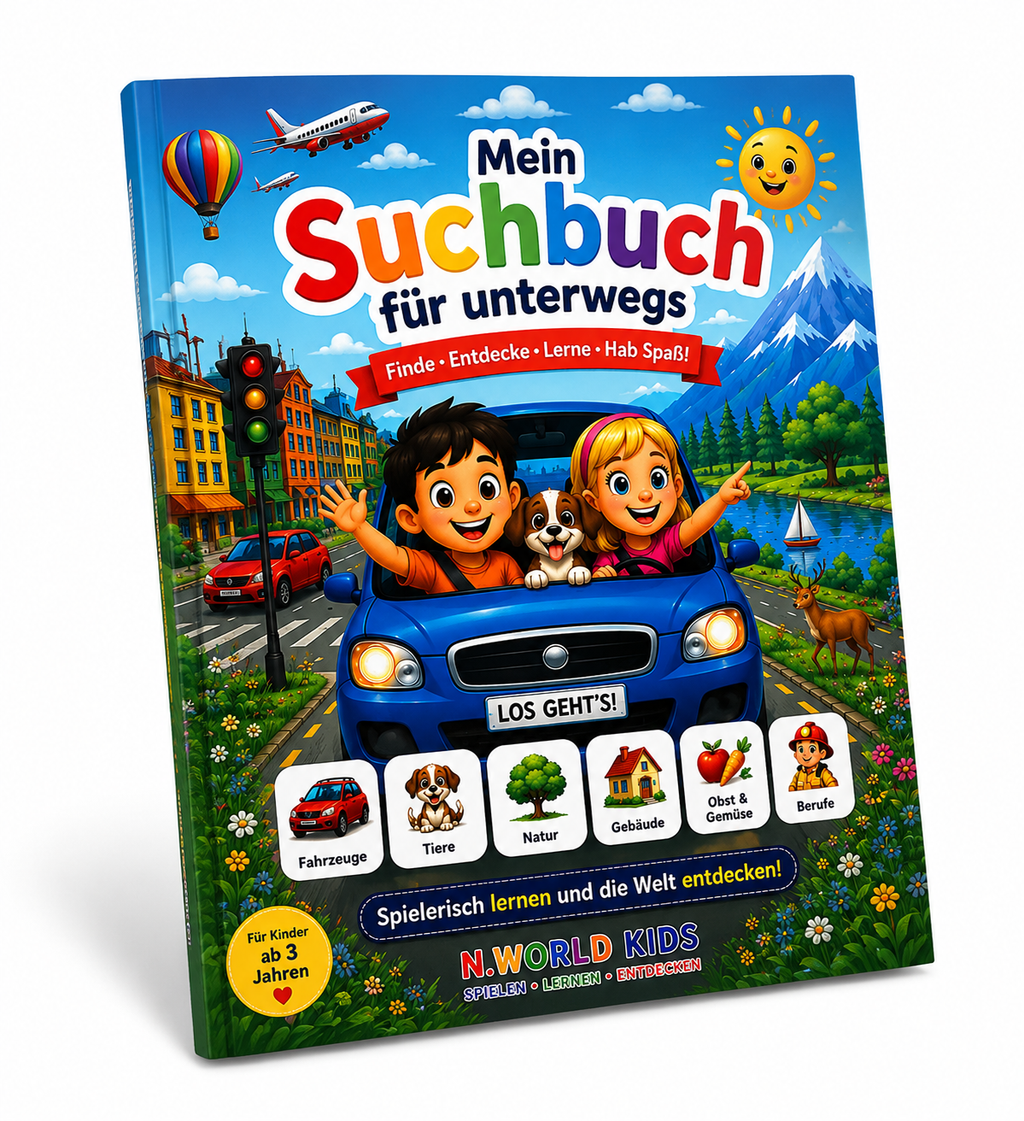 Mein such Buch für unterwegs